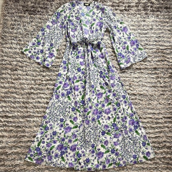 Alexia Admor Dresses & Skirts - NWOT! Glamorous Alexia Admor Floral Kaftan, Size XS